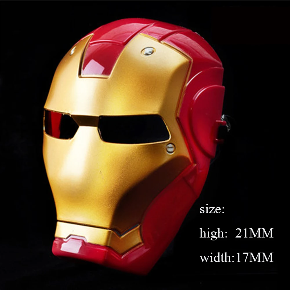 Halloween hildren Toy Cosplay Superhero mask Hulk/American Captain/Iron Man/Spiderman/Batman mask Child birthday present