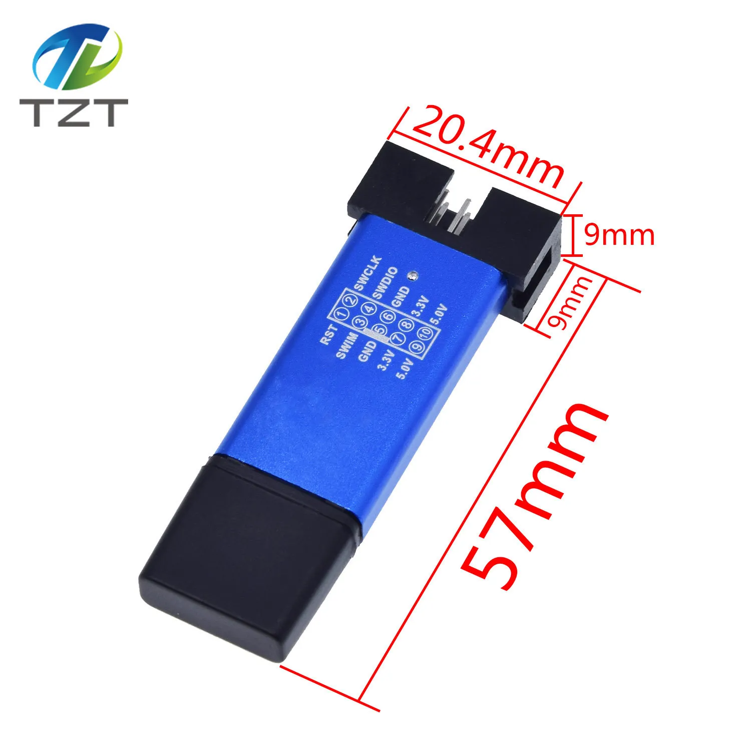 ST LINK Stlink ST-Link V2 Mini STM8 STM32 симулятор скачать программист Программирование с крышкой DuPont кабель ST Link V2