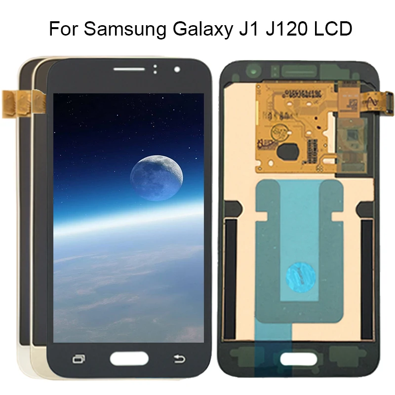 Y-HOIVA Super AMOLED lcd для samsung Galaxy J120 J120F J120H J120M lcd дисплей кодирующий преобразователь сенсорного экрана в сборе наклейка