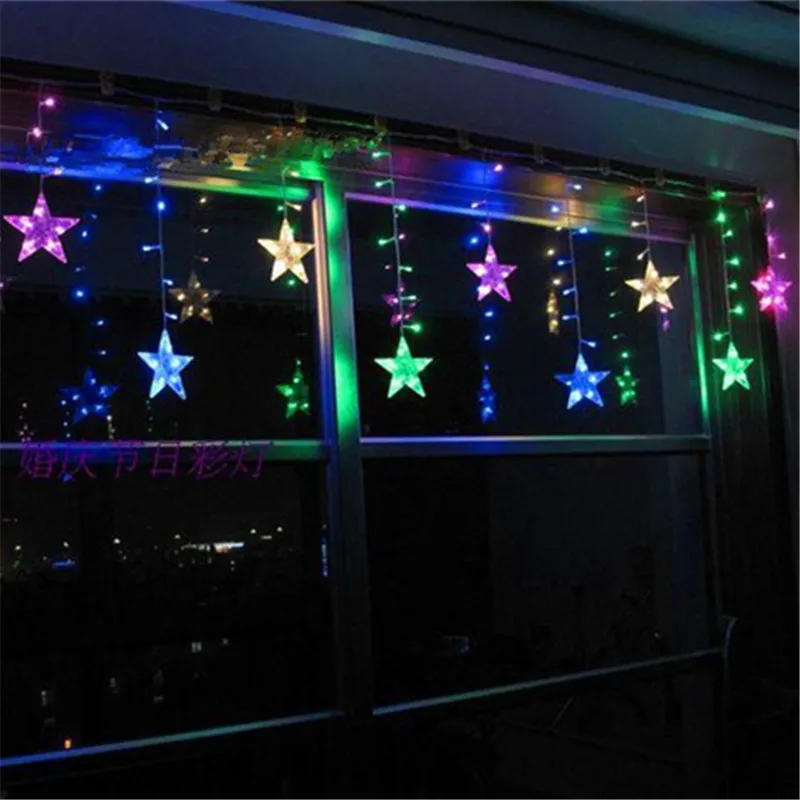 

Fairy 3m leds LED Beads Curtain String light New Year Christmas Decoration lamp Wedding party chandelier lighting indoor outdoor
