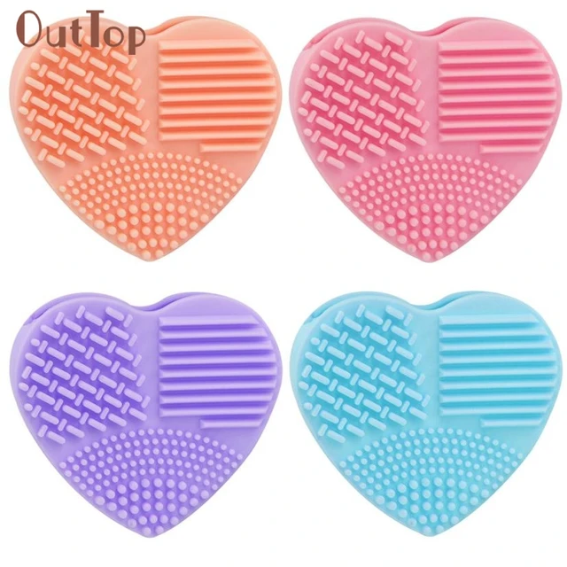 Best Offers 2017Silicone Fashion Egg Cleaning Glove Makeup Washing Brush Scrubber Tool Cleaners Nov.11Drop  ship