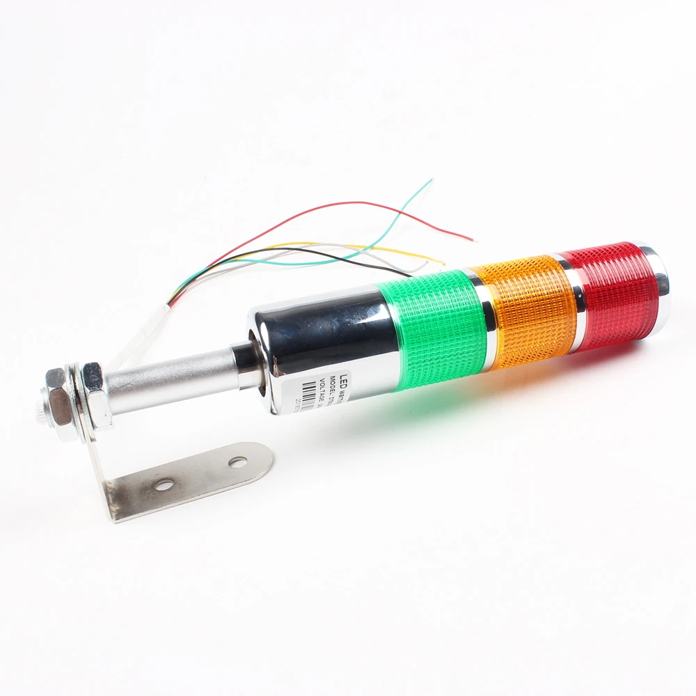 3 цвета LTA вертикальный промышленный многослойный светильник со стеком сигнальная башня сигнальный светильник сигнальный сигнал сигнальный светильник мигающий промышленный башня светодиодный серебристый