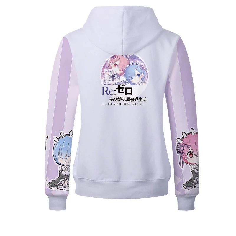 2019 Anime 3D Men Hoodies Sweatshirt Cute Anime AUTO Hoodie Gaming Live in Different world Printed Hoodie for Kids Boys Fans