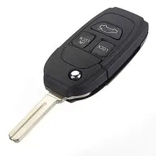 3 BUTTON FLIP REMOTE KEY FOB CASE FOR VOLVO S70 V70 C70 S60 80 S40 V40 XC90 XC70