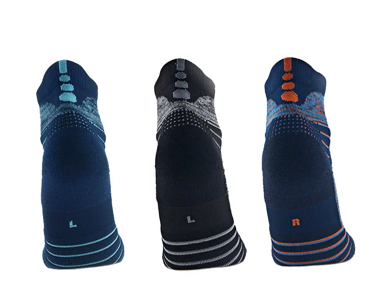 Достоверные 3 пар/лот противоскольжения Носки Человек мальчиков хорошее качество сжатия Короткие Дышащие носки calcetines meias Fit EU39-45
