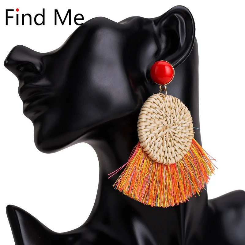 Женские серьги подвески Find Me винтажные в стиле панк с длинными кисточками