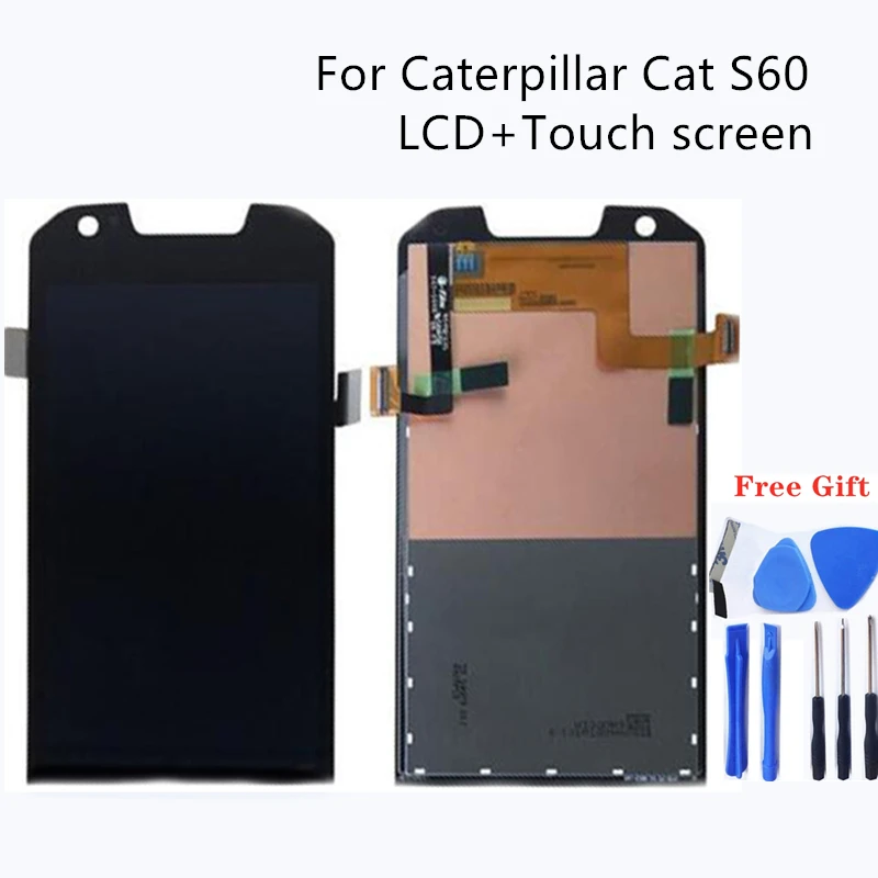 

4.7"For Caterpillar CAT S60 Smartphone LCD Display Monitor with Touchscreen Digitizer Kit For Caterpillar CAT S60 S S60 LCD+Tool