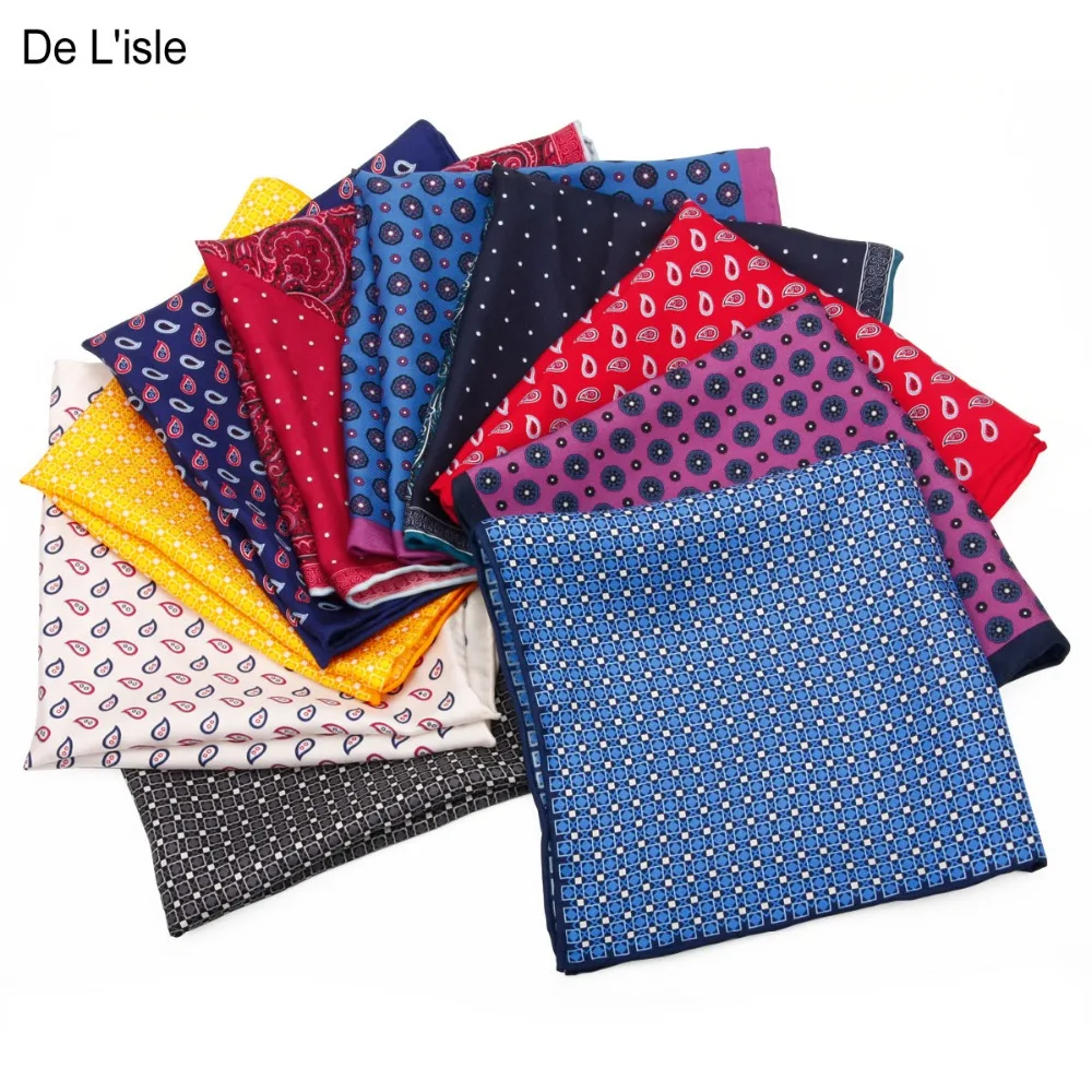 

2018 New Collestion 100% Natural Silk Hand Roll Handkerchief Luxury Pocket Square