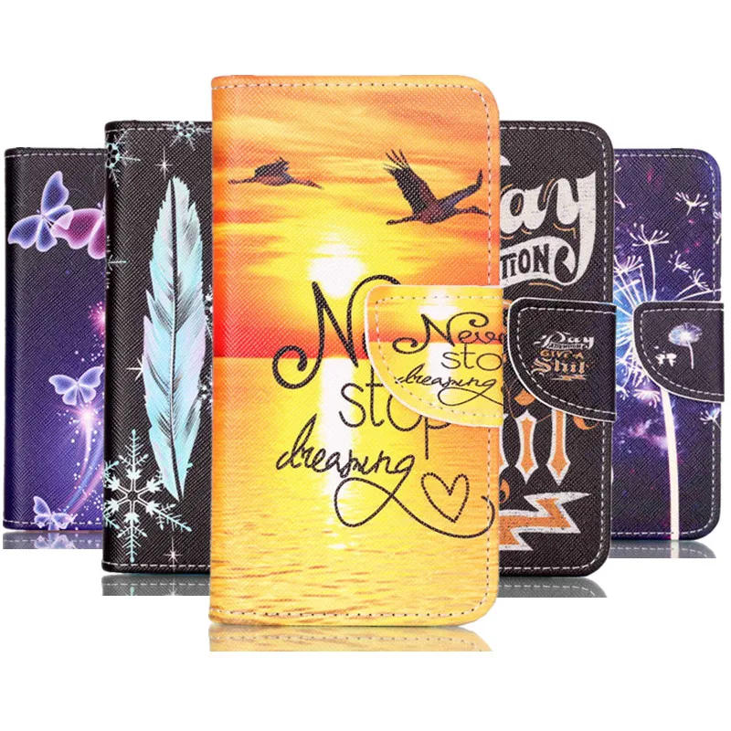 Capinha Para чехол для Wiko Ленни 2 бумажник кожаный рисунком башня сумка ETUI COQUE Lenny2