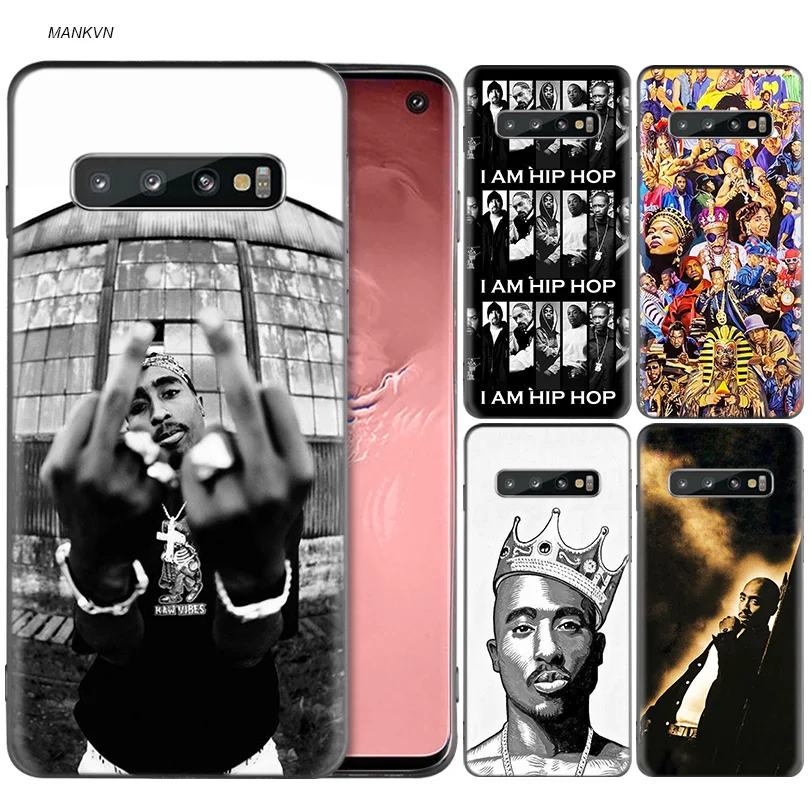 

2Pac Tupac Amaru Shakur TPU Back Case For Samsung Galaxy S8 S9 S10 Plus A50 A30 M30 M20 A6 A8 J4 J6 2018 Note 9 8 Cover