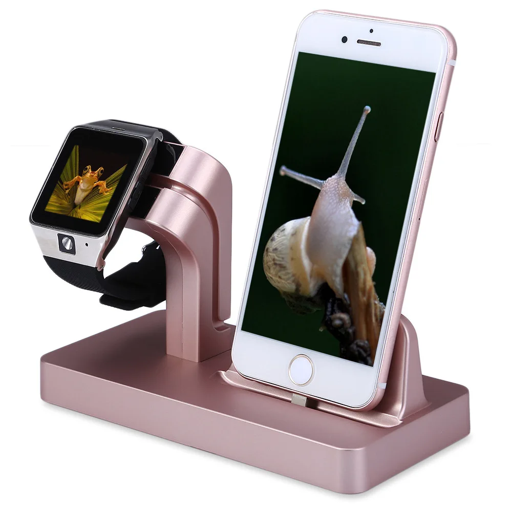 For iPhone 7 6S Plus SE 5S 5C 6 Charging Cradle Bracket For Apple Watch Station