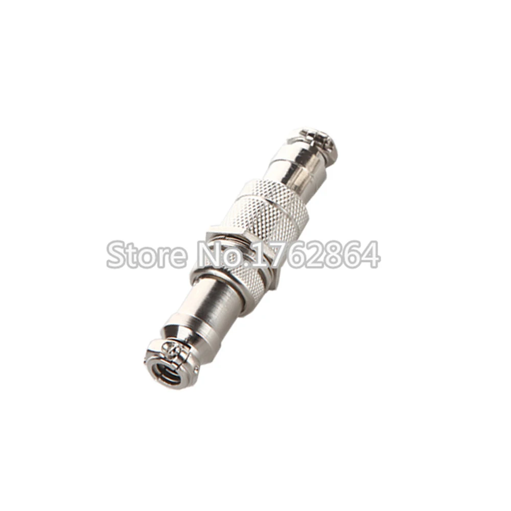 

5set GX16-2 2Pin 16mm Male & Female Butt joint Connector kit GX16 Socket+Plug, Aviation plug interface