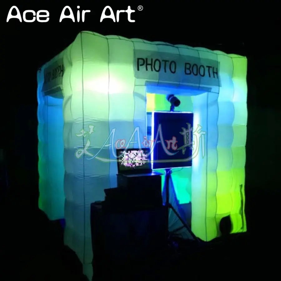 Завод выпускал надувные photo booth дисплей selfie private studio с изготовленным на заказ