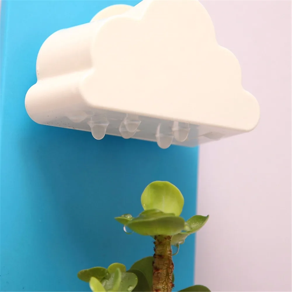 Creative Cloud дождливый Висячие завод цветочный горшок ваза для кашпо питательной почвы + Семена балкон офис украшения дома DIY