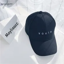 Maylisacc Женская бейсбольная кепка, летняя кепка Харадзюку, Корейская версия диких букв, студенческие уличные шляпы для отдыха
