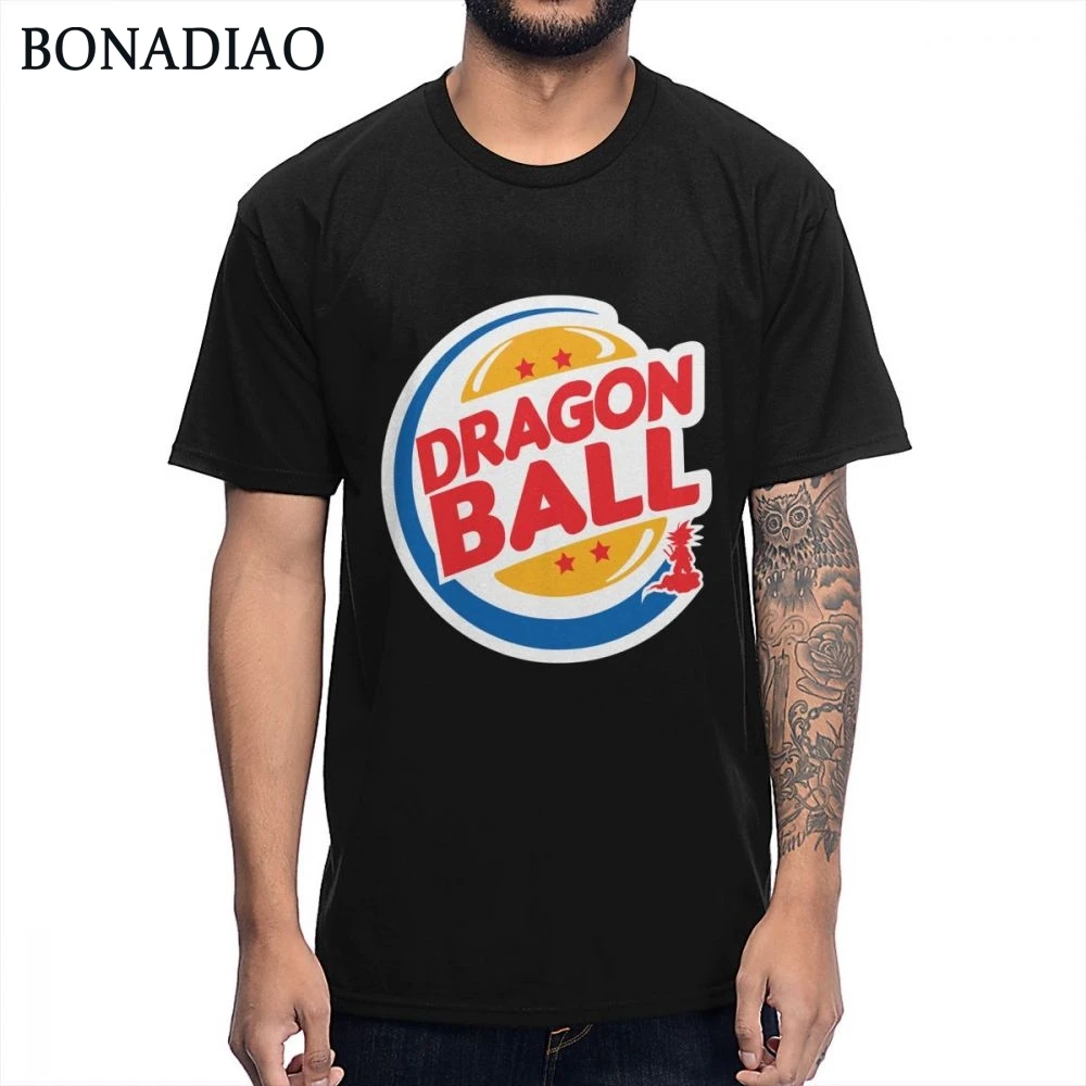 Новинка футболка Dragon Ball Z Новое поступление 2019 Супер Saiyan Homme из чистого хлопка