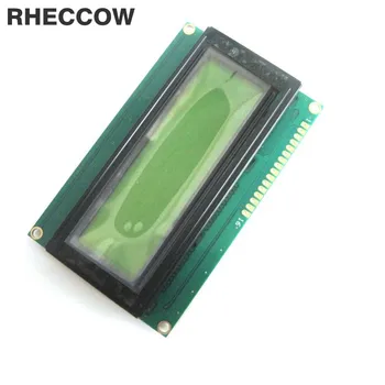 

RHECCOW 30pcs/lot 2004 Character LCD Module LCM 204 A 20X4 Display yellow green backlight black character