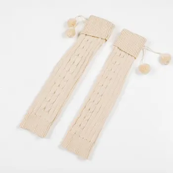 

Vogue Winter warm Solid Color Bowknot knit Crochet Leg warmer for Women/female/girl/lady, Clothes Accessories Boot Covers LM109