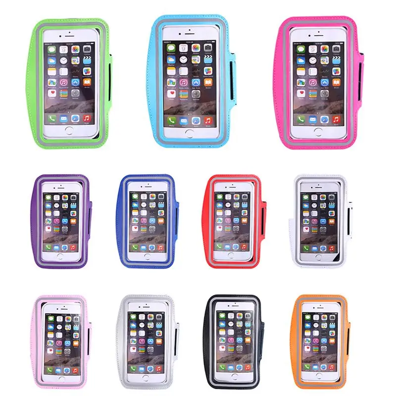 

Universal 5.5 inch Waterproof Sports Phone Holder Armband on for iPhone Samsung Huawei Xiaomi Gym Running Waist Bag Armband