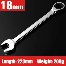 18mm Fixed Head Ratchet wrench Set Elastic open end Spanner Repair Tool Bicycle/Car Torque Wrench Setting Tools mxita adjustable torque wrench 5 25nhand spanner wrench tool car bicycle repair tools