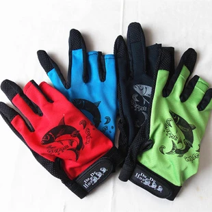 Новые рыболовные приманки перчатки 3 Резанные перчатки противоскользящие перчатки