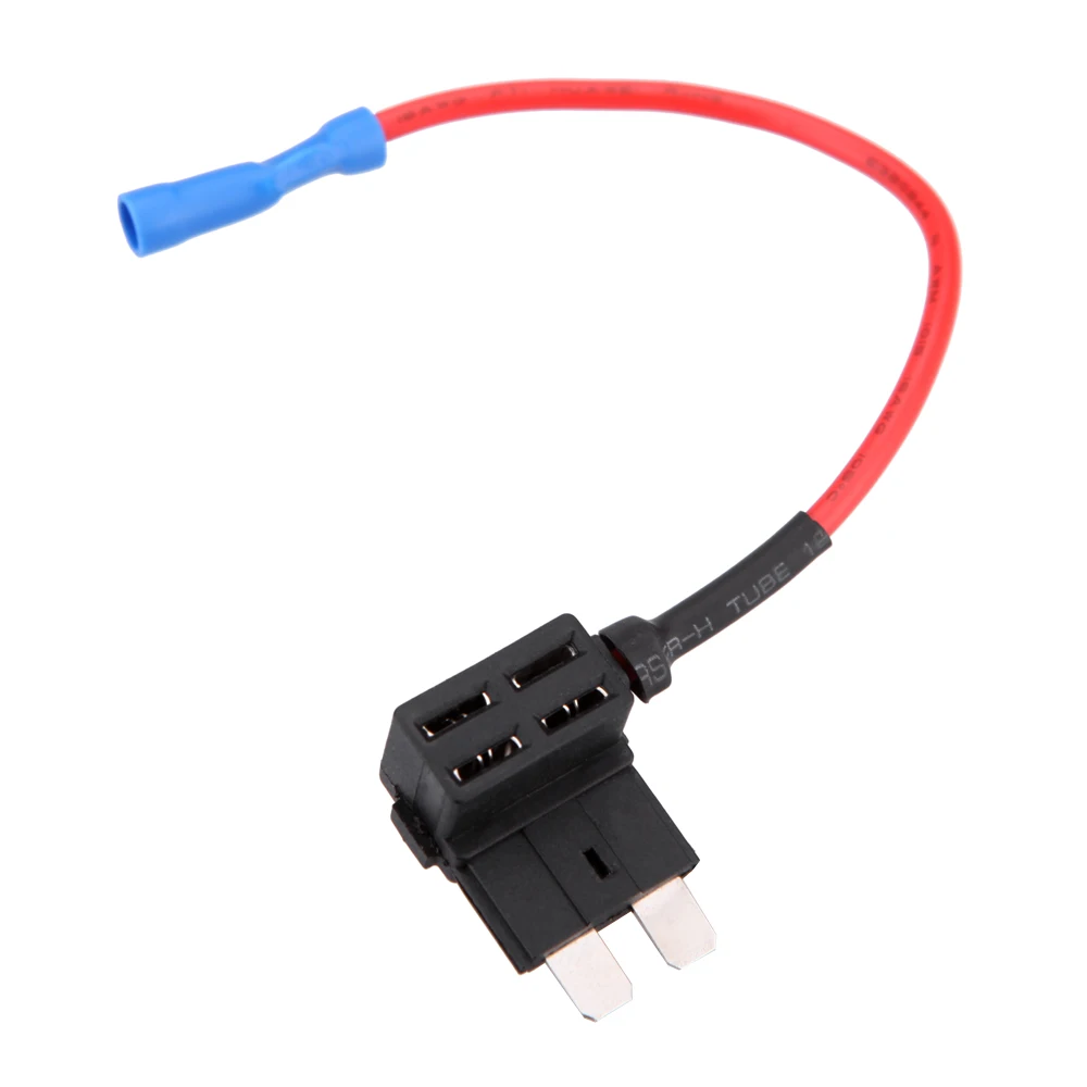 

A Circuit Standard/Mini/Micro Blade Fuse Boxes Holder Piggy Back Fuses Tap