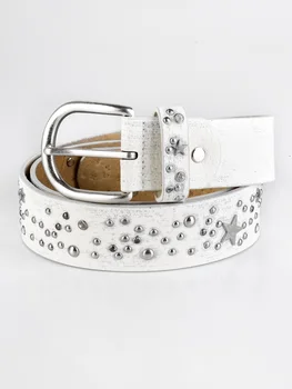 

Belt with studs and stars