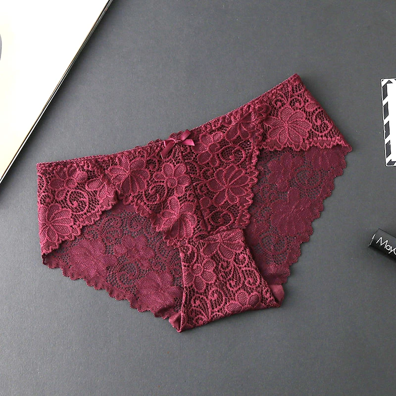 Gumprun New Summer Hollow Out Ladies Panties Low Rise Underwear Women Breathable Elegant Briefs Sexy Lace Cozy Lingerie Gumprun New Summer Hollow Out Ladies Panties Low Rise Underwear Women Breathable Elegant Briefs Sexy Lace Cozy Lingerie