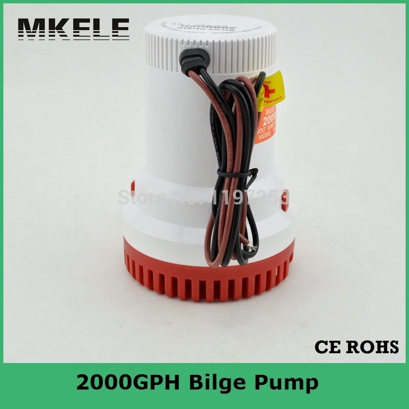 Погружной водяной насос 12 В 2000 Гал/ч 24 В|bilge water pump|water pump 24vwater |