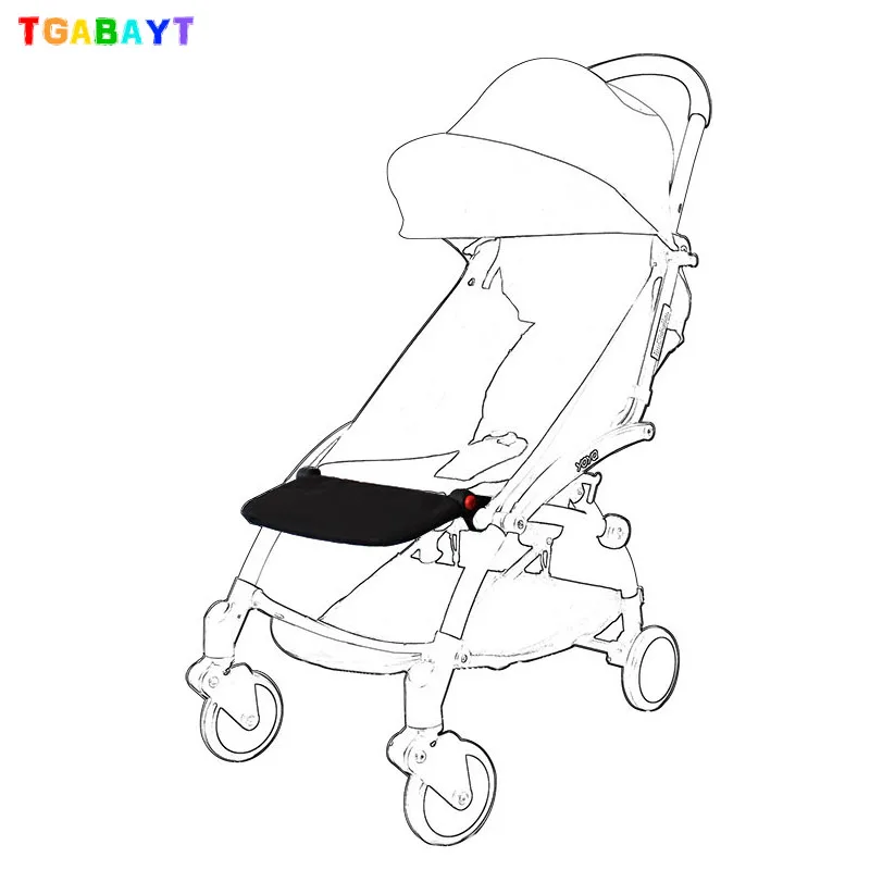 

31*14cm Feet Extension Footboard For yoya Yoyo+ BabyThrone Baby Time Stroller Extended Foot Pedal Baby Stroller Accessories