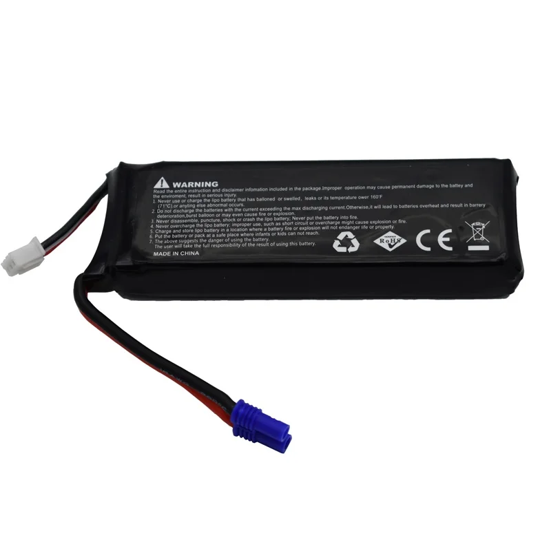 7 4 В батарея для Hubson H501W H501S H501C v 2700mAh lipo 10C 20WH RC Qaudcopter Drone Запчасти 2s V EC2|Детали и