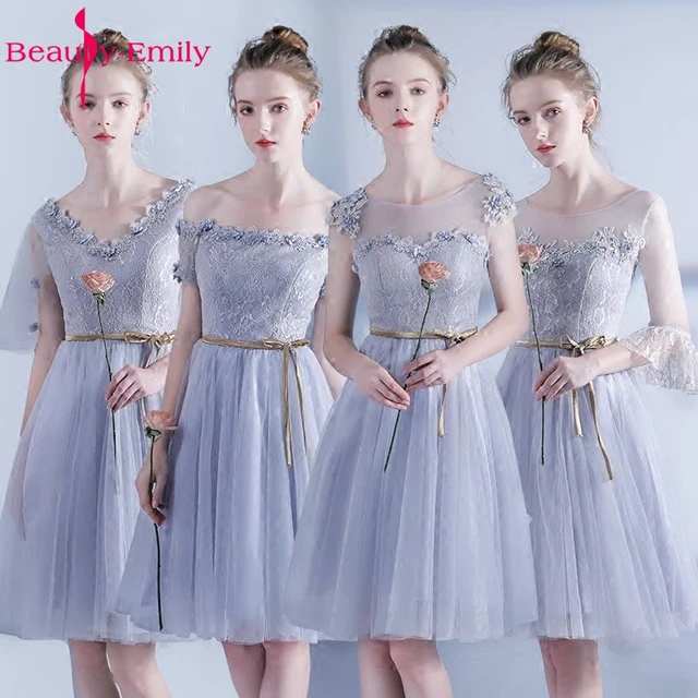 Vestidos para damas de honor 2019 cortos clearance