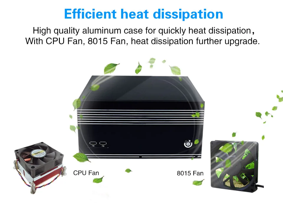 Mini PC With Fan 2