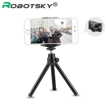 

Mini Mobile Phone Tripod Stand Extendable Monopod for iPhone Samsung Nikon Canon Camera Accessories