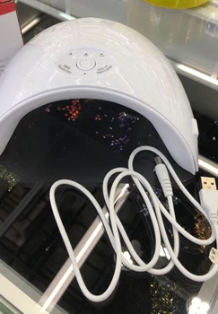 

24w 1pc UV Light LED Nail Dryer Curing Lamp for Fingernail & Toenail Gels Based Polishe 30s 60s 90s Timer No Harm Quick Dry lamp