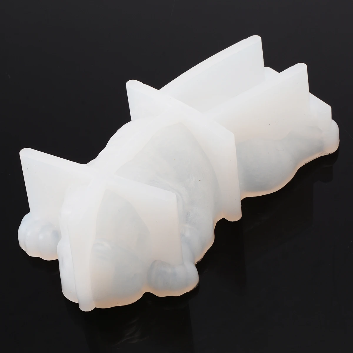 Cake Fondant Chocolate Jelly Puppy Mold White 3D Dog Animal Shape Silicone Mold Kitchen Mousse Bakeware Baking Cake Tools