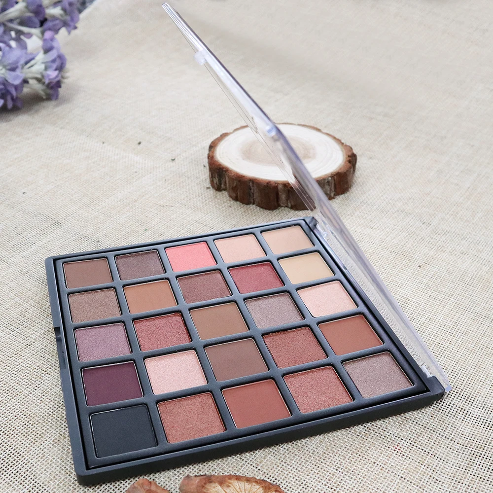 ISMINE 25 Цвет Косметическая пудра Shimmer Matte Eyeshadow палитра теней для век Блеск тени Make Up