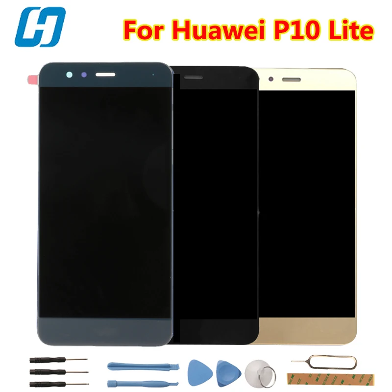 For Huawei P10 Lite LCD Touch Screen High Quality 100 New Digitizer Screen Glass Panel Replacement