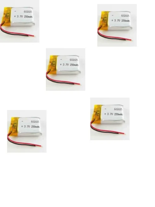 

li-po 3.7V 250mAH,602025 PLIB polymer lithium ion / Li-ion battery for GPS,mp3,mp4,mp5,dvd,,model toy mobile