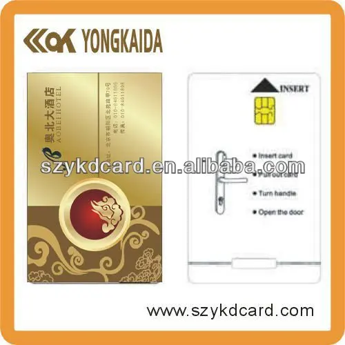 Yongkaida 1000 шт печатные Контактные Смарт IC карты чтения-записи Fudan5542 Смарт IC карты ПВХ для кредитной карты размер индивидуальный дизайн