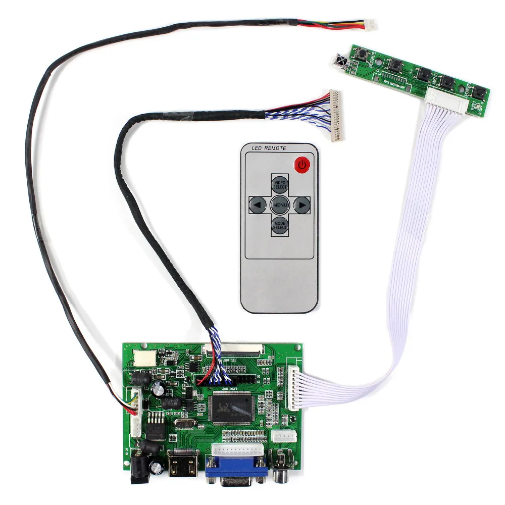  HDMI VGA 2AV LCD Controller board VS-TY2662-V1 for 12.1inch LQ121K1LG52 1280x800 LCD Scren