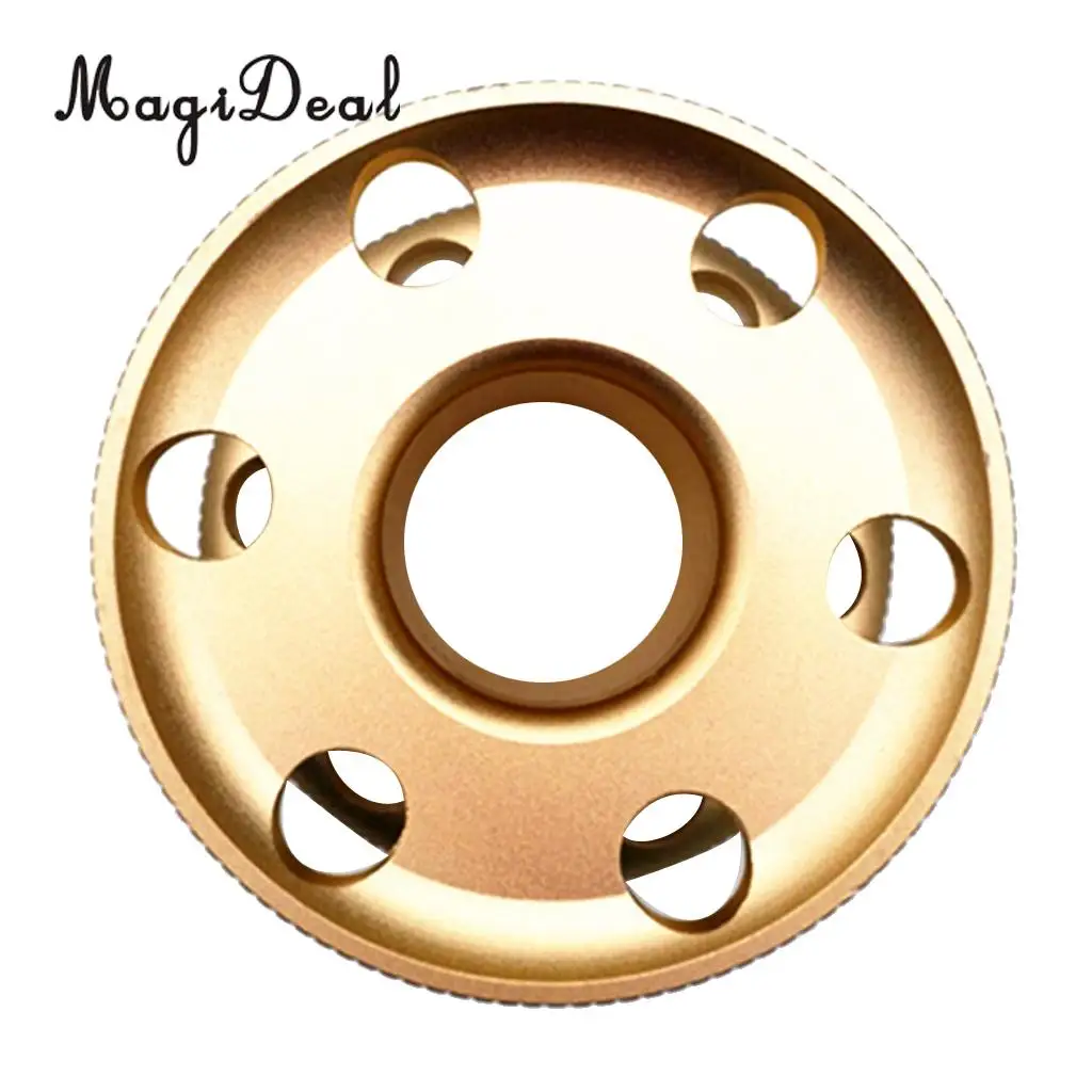 MagiDeal Durable Aluminum Scuba Diving Finger Spool Dive Reel Snorkeling Guide Line Spool for Water Sports Snorkeling Accessory