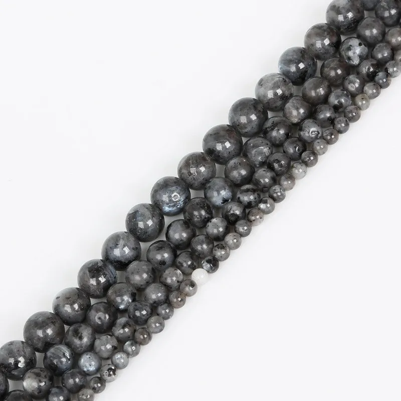 Rainbow Moonstone Gemstone Round 4mm Beads 925 Sterling Silver 5-10' Bracelet 