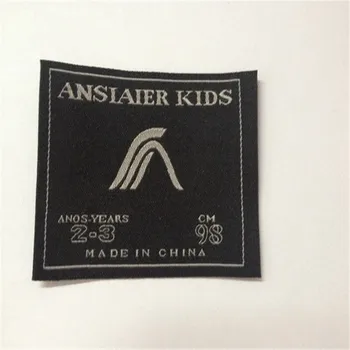 

Custom 5.6*8cm Woven Label High Density Clothing Labels