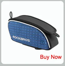Cheap Rockbros Bicycle Bags Rainproof Touch Screen Cell Phone Bike Bag Reflective Front Tube Cycling Bags Bicycle Accessories Basket 6