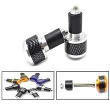 Универсальный мотоциклов ручки заканчивается ручка ручной Бар заканчивается руль крышки для YAMAHA HONDA KTM SUZUKI Улица велосипед