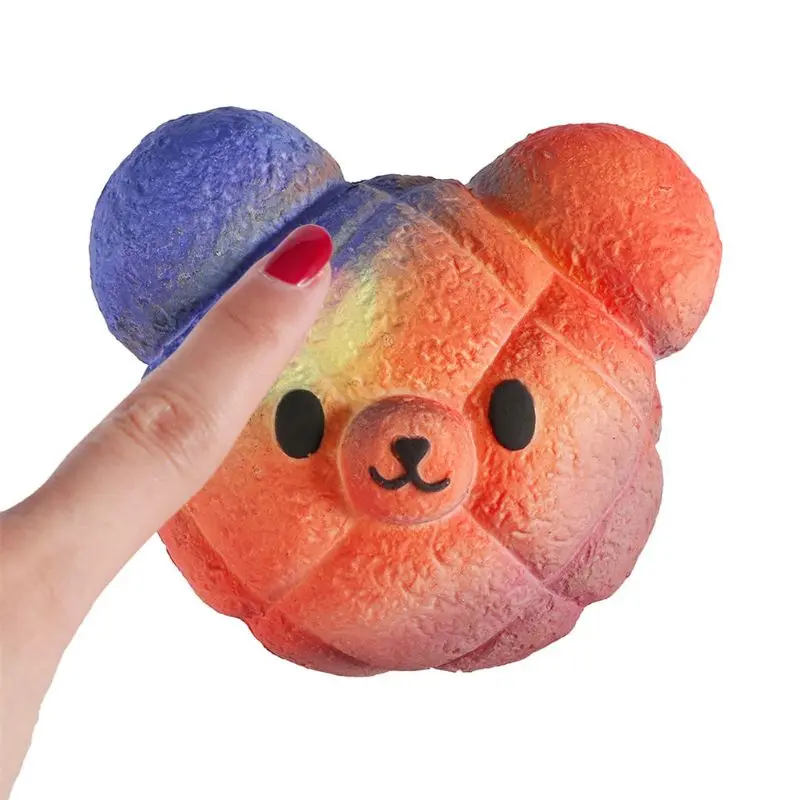 Новый волшебный Медведь Squishy Jumbo Squishies игрушки изменить цвет замедлить рост снятие стресса игрушка Squeeze Magic игрушки подарок