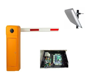 Electric Security Barrier Gate for Office Buildings Entrance/Exit Kits With Remote Control And UHF Reader Access Control Board Electric Security Barrier Gate for Office Buildings Entrance/Exit Kits With Remote Control And UHF Reader Access Control Board