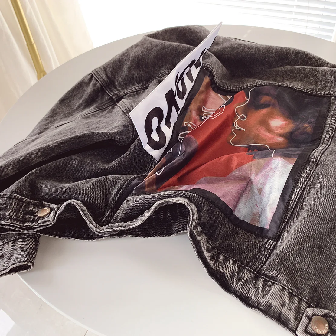 

Spring 2019 New Women Jacket Denim Hand-worn Soft Denim Jacket Single Breasted Turn-down Collar Regular Women Jackets and Coats