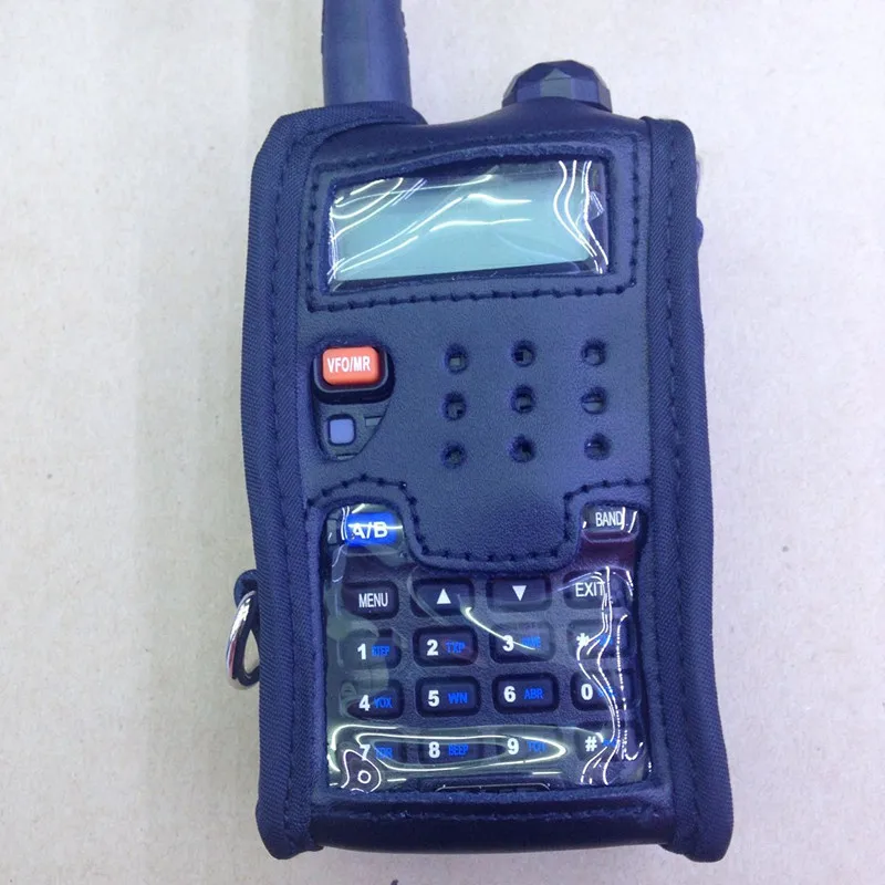 Supporto Molle Di Cuoio Di Caso Per Baofeng Bf-Uv5R,Bf-Uv5Ra,Bf-Uv5Re,Bf-Uv5Rb Walkie-Talkie Tf-Uv985 Ecc Di Tonfa